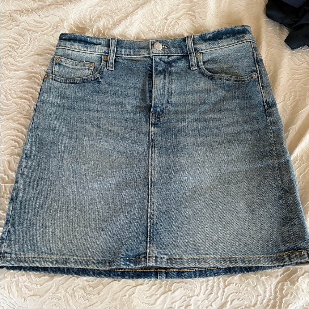 Denim Blue Women's Skirt j crew size 0